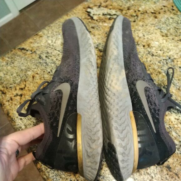 Nike Epic React Flyknit Charcoal Grey Running Shoes AQ0067-009 Mens 12 main image 8